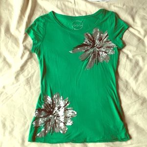Sequin tee